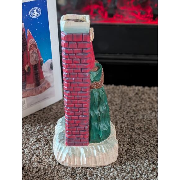 Paul Bolinger Kurt S. Adler Santa Chimney Figurine JB230 w/ Box Handcrafted - Picture 6 of 13